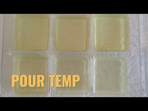 What temperature should I pour my wax melt Clamshells | New wax melts maker tips | Absolute basics