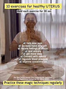 283K views · 10K reactions | 10 exercises for PCOD, PCOS, POOR SPERMS, THYROID ‍♀️ #yoga #yogaflow #yogainspiration #healthylifestyle | RaaiKotha | Facebook