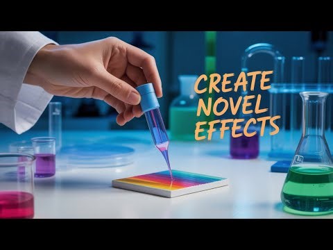 The Art of Flow — Painting with Microfluidics