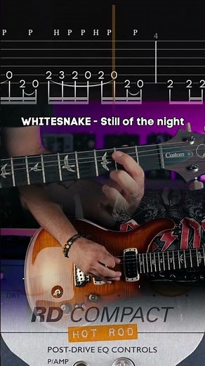WHITESNAKE - Still of the night Cover with TABS!