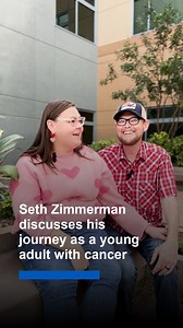 Seth Zimmerman is sharing his story about facing cancer at 34 years old, and the challenges he and his wife Audrey faced during their cancer journey.⁠ ⁠ For adolescents and young adults (AYAs), cancer can be uniquely isolating, but finding support is possible, and finding people who get it can be extremely valuable.⁠ ⁠ Being an adult on paper doesn’t mean AYAs are experienced in navigating the healthcare space. The Mayo Clinic Adolescent and Young Adult Cancer Program works to support these pati
