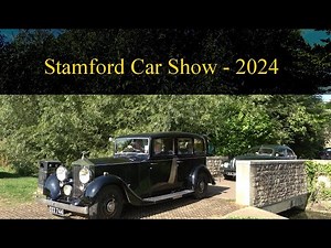 Stamford Car Show, 25th August 2024.