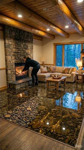 Luxury Rustic Cabin Interior Room Transformation 🏡✨ | Cozy & Modern Design
