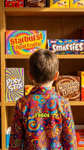 Kids Favorite Snacks from 1900s to 2025 #ai #snacks #snacklovers