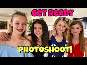 Get Ready With Me FIRST TEEN PHOTOSHOOT!