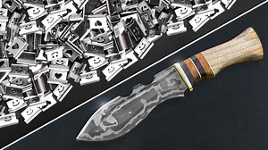 28K views · 333 reactions | This knife, skillfully crafted by a seasoned artisan, boasts an impressive design! Discover the artistry behind it and why it's a must-have for any enthusiast. ️ What's your favorite feature of a well-made blade? Share your thoughts below! #knife #sharp #Masterclass | Knives Project | Facebook