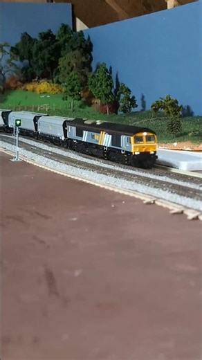 Accurascale Fastline Class 66 & Hornby Fastline Class 56 on local workings.