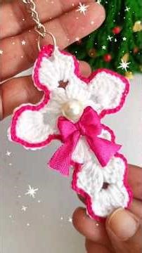Crochet Holy cross keychain | Christmas crochet | DIY