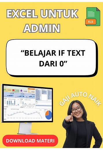 Belajar IF Excel untuk Pemula: Panduan Singkat Day 2
