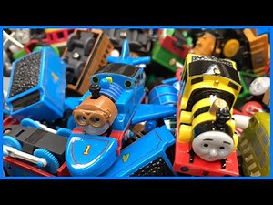 Wind-Up Thomas & Chuggington Tomy Train Collection - Miniature Capsule Trains