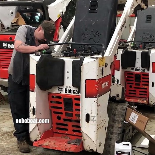 Overheating Bobcat MT85 mini track loader? It's a straightforward repair.