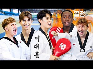 British boys take on taekwondo at Kukkiwon: Epic training with an Olympic legend!