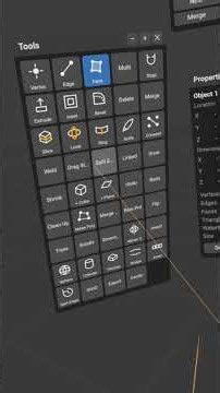 My Blender like VR Modeller
