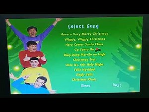 The Wiggles Wiggly Wiggly Christmas (2006 Australian DVD Menu Walkthrough)