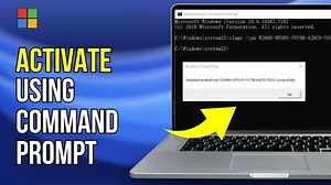How to Activate Windows 11 using Command Prompt | Windows 11 Activation