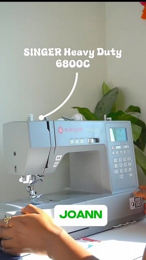 Mercy Adams on Instagram: "Fall is the season to get creative! | Made the cutest fall look using the Singer 6800C Heavy duty, thanks to @joann_stores and @singernorthamerica. Because nothing beats the feeling of wearing something you’ve made yourself!. ✨other features to love✨ Speed Control and Fast Stitching • With a maximum sewing speed of 1,100 stitches per minute, the Singer 6800C is ideal for large projects or time-sensitive work. You can also control the speed with the adjustable speed con