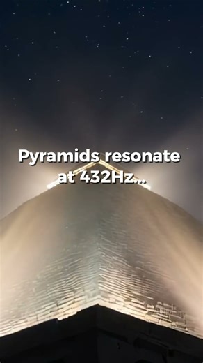 Pyramid 432Hz Frequency 👁️ #Shorts #PinealGland