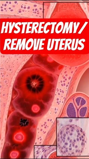 Removing the Uterus | Hysterectomy Procedure Explained #uterus #hysterectomy #fibroids