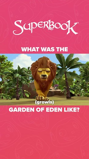 God is so amazing! 🙌🏼 🏞️🌺🌳 Read the FULL story of how God made the world! Download the FREE Superbook Bible app. Link in bio. #SuperbookClips #BibleStories #TheCreationStory