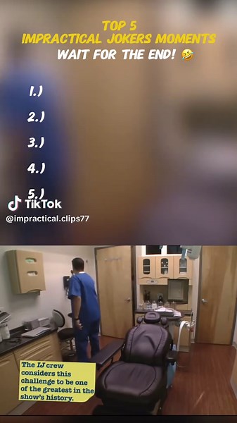 Top 5 Impractical Jokers moments! #impracticaljokers #impracticaljokersclips #funnytiktok #viral #fyp