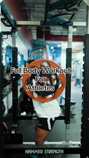 Full Body Athlete Workout 🔥 #trainlikeanathlete #strength #workout