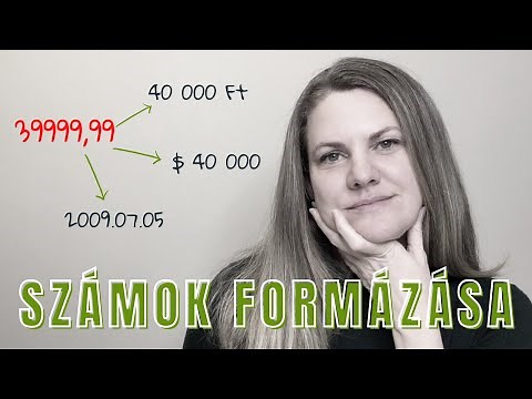 Számformátum [ExcelTitok]