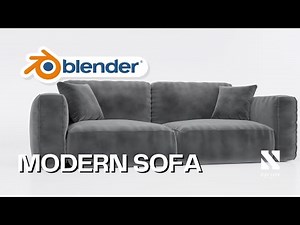 Modern Sofa | Blender Tutorial