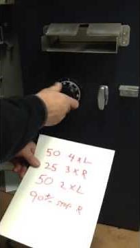 Dial Lock- How to operate