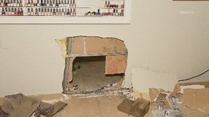 Police: Burglar cut hole in roof of Tempe nail salon to steal from Wells Fargo ATM