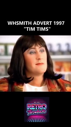 Whsmith advert 1997 "tim tims" 😂 classic advert 😂👌 #WHSmith #NicholasLyndhurst #advert #britishtv #uktv #90stv #comedy #throwback #nostalgia | Retro Throwbacks