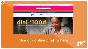 Avoid the long lines in store – chat with us online for all your support and needs. #GTT #DoMore #MoreOptionsOnline | One Communications