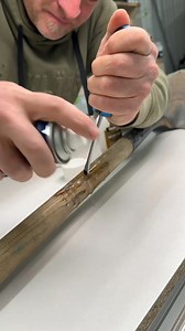1.7M views · 10K reactions | Using Titebond Instant Bond to repair a shovel that has a piece cracking off that catches your hand when you use it #construction #work #glue #tools | The Dusty Lumber Co. | Facebook