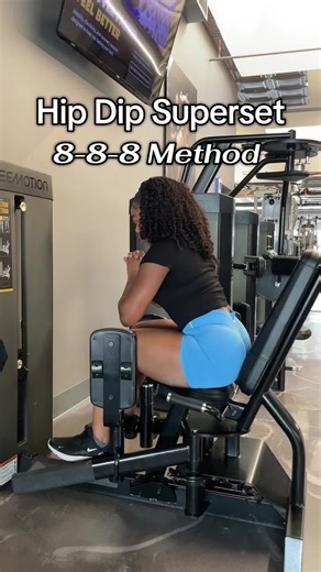 Effective Hip Dip Superset Using the 8-8-8 Method