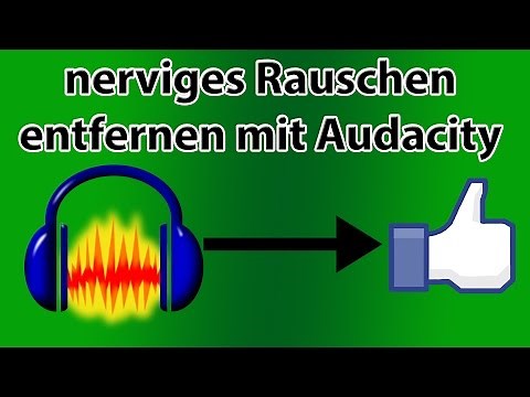 Nie wieder schlechten Sound - Rauschen entfernen mit Audacity