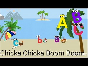 Chicka Chicka Boom Boom In Sea Beach (Animated)