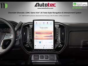Chevrolet Silverado / GMC Sierra 14.4″ IPS QHD 2K Touch-Screen Navigation & Infotainment System