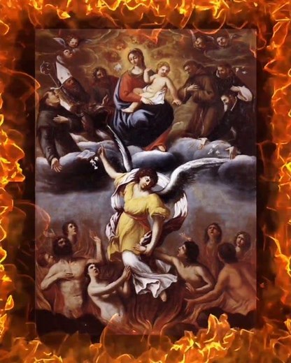 Prayer for the Holy Souls in Purgatory by St. Gertrude #prayer #purgatory #holysouls #purification