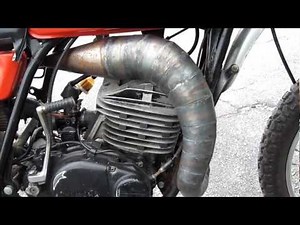 1976 Yamaha DT250 Hand-Made Expansion Chamber