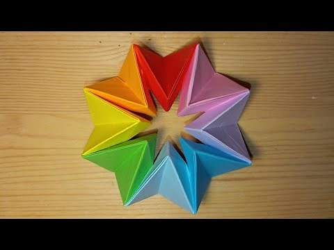How to Make a Moving Origami Star (Easy Tutorial!)