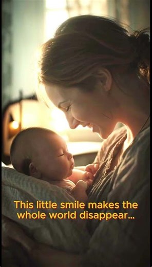 When You Smile, The World Goes Quiet | Emotional Mother & Newborn Moment