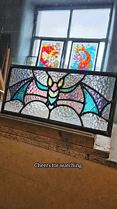 549K views · 26K reactions | Perhaps the world smallest fully functional bat stained glass window* Super fiddly to make but oh boy he's a cute little rascal 驪藍 Not one to normally play the seasonal social media game but this project came about at just the right time  Happy Halloween everyone 驪 #halloweenart #batart #stainedglass *probably not | Light Leaded Designs | Facebook
