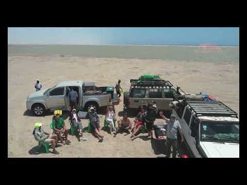 Baia dos Tigres and Cunene river in Angola stunning Namib desert