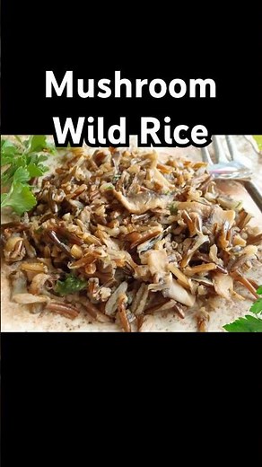 Easy Wild Rice With Mushroom Recipe