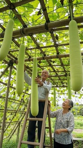 Amazing Giant Gourds in the Countryside | Rural Life