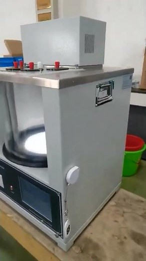 ASTM D445 Automatic Kinematic Viscometer Lubricant Oil Testing