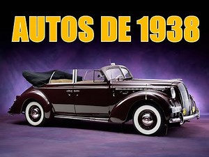 Autos del mundo, modelos de 1938