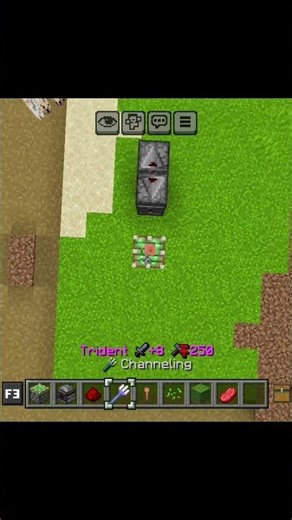 easy lighting bolt in Minecraft PE+JAVA #lighting