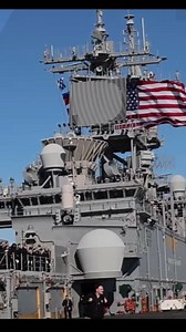 Thank you for your service 🫡🇺🇲⚓ God bless you all 🙏🙏🙏 Wasp, flagship of the Wasp Amphibious Ready Group (WSP ARG), returns from a seven-month deployment operating in the U.S. 6th Fleet area of operation. More than 4,000 Sailors and Marines assigned to the WSP ARG supported a wide range of interoperability opportunities and exercises, increasing combat readiness and crisis response capabilities while strengthening relationships with NATO Allies and partners. Dec. 6, 2024. 🫡🇺🇲⚓ | Go Navy
