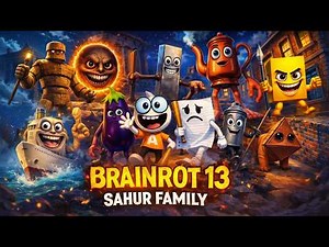 BRAINROT: ANIME OPENING (EP.13) | Official Music Video feat. SAHUR FAMILY Characters