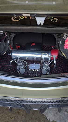 Building a custom trunk set up #shorts #airtekk #trunksetup #cars #projectcar #diy #reels